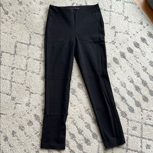 Black Ponte Slim Pant